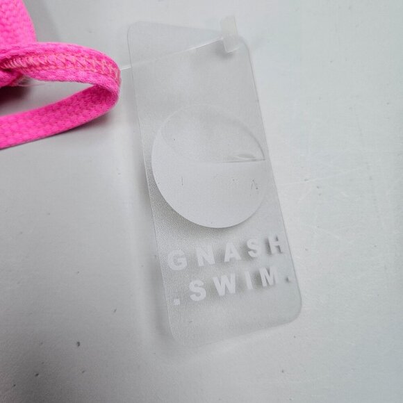 Gnash Swim Bikini Top Bottom Set Women Size 2 NWT Halter String Scoop Brief - Picture 5 of 12